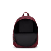 KIPLING Medium Backpack Female Maroon Tile Jq Delia I3149-9HX