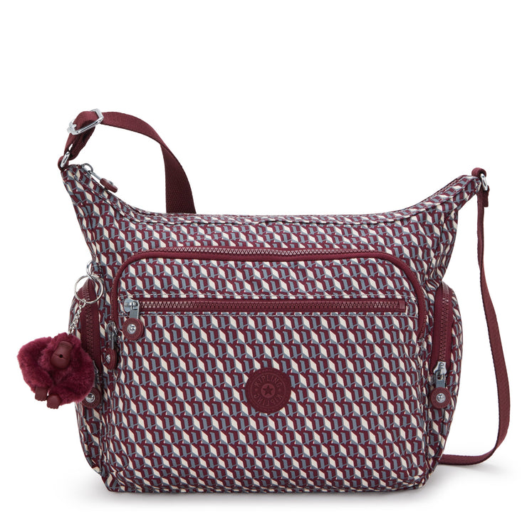 KIPLING Large crossbody Female 3Dk Wine Gabbie I3186-1PB