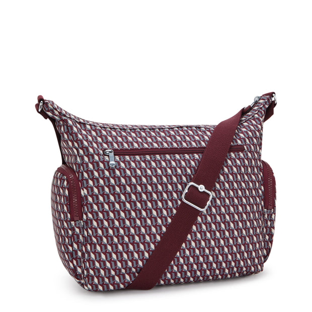 KIPLING Large crossbody Female 3Dk Wine Gabbie I3186-1PB