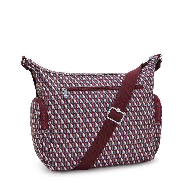 KIPLING Large crossbody Female 3Dk Wine Gabbie I3186-1PB
