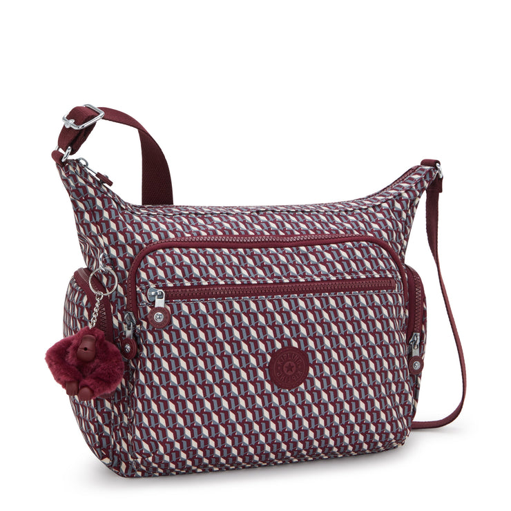 KIPLING Large crossbody Female 3Dk Wine Gabbie I3186-1PB
