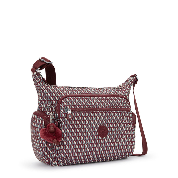 KIPLING Large crossbody Female 3Dk Wine Gabbie I3186-1PB