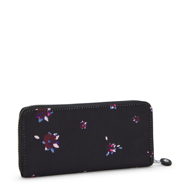 KIPLING Large wallet Female Night Flower Money World I3285-5FH