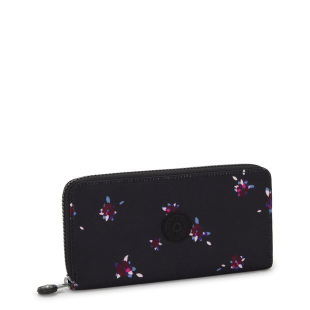 KIPLING Large wallet Female Night Flower Money World I3285-5FH