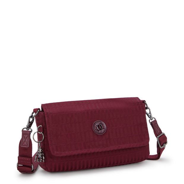 KIPLING Small shoulderbag (with removable chain strap) Female Maroon Tile Jq Aras Up I3353-9HX