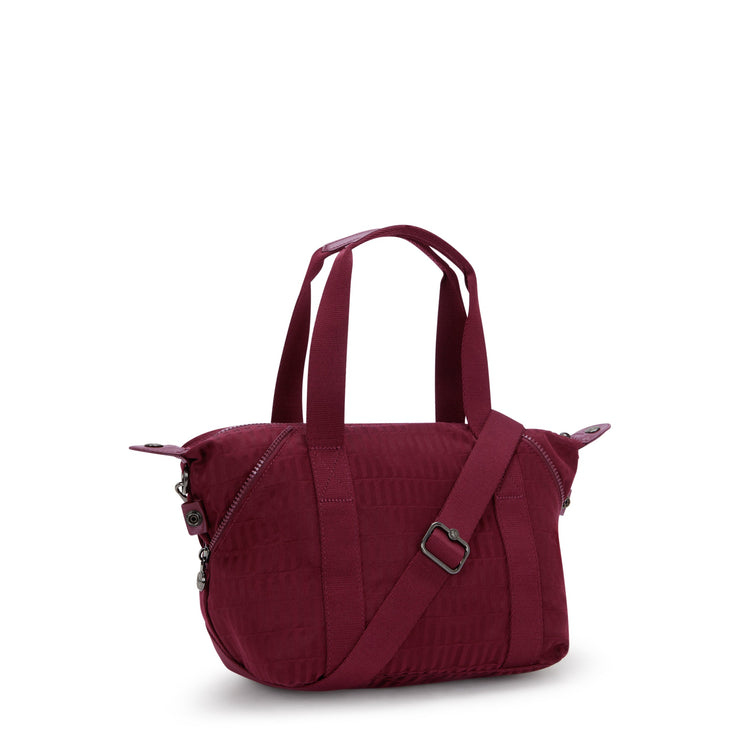 KIPLING Small handbag (with removable shoulderstrap) Female Maroon Tile Jq Art Mini I3468-9HX