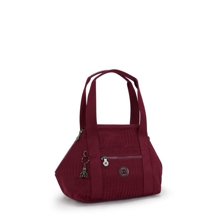 KIPLING Small handbag (with removable shoulderstrap) Female Maroon Tile Jq Art Mini I3468-9HX