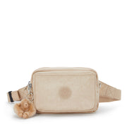 KIPLING Small crossbody convertible to waistbag (with removable shoulderstrap) Female Sparkled Beige Abanu Multi I3492-5DV