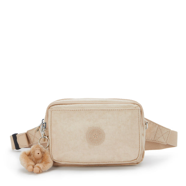 KIPLING Small crossbody convertible to waistbag (with removable shoulderstrap) Female Sparkled Beige Abanu Multi I3492-5DV