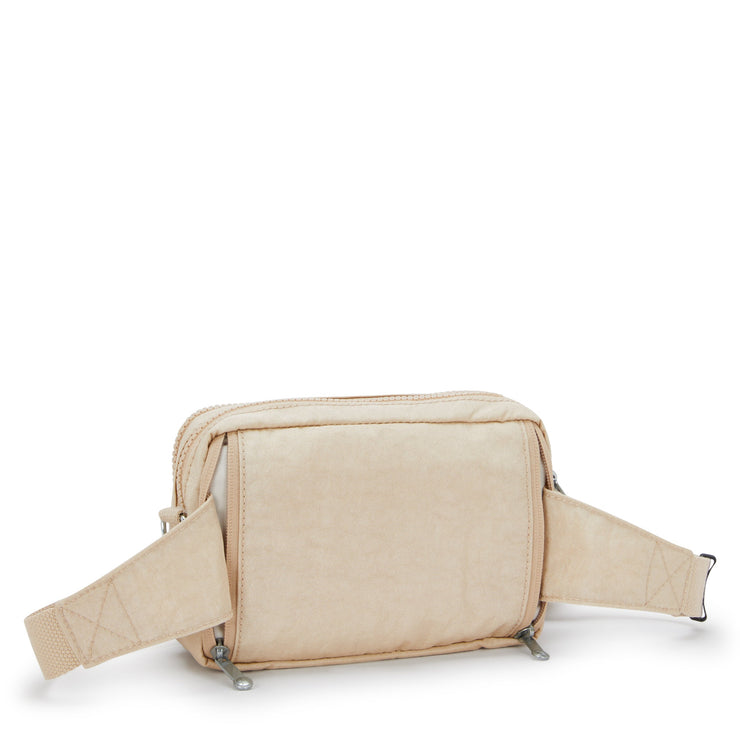 KIPLING Small crossbody convertible to waistbag (with removable shoulderstrap) Female Sparkled Beige Abanu Multi I3492-5DV