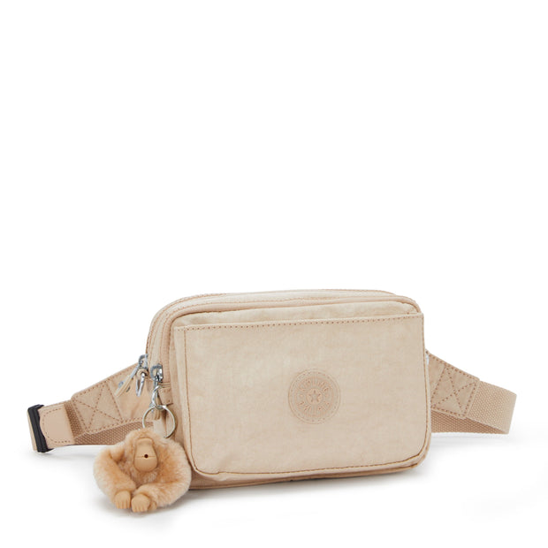 KIPLING Small crossbody convertible to waistbag (with removable shoulderstrap) Female Sparkled Beige Abanu Multi I3492-5DV