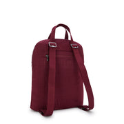 KIPLING Medium backpack (with laptop compartment) Female Maroon Tile Jq Kazuki I3507-9HX