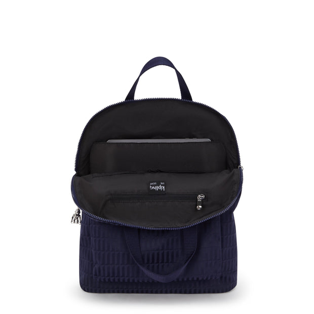 KIPLING Medium backpack (with laptop compartment) Female Night Tile Jq Kazuki I3507-9HZ