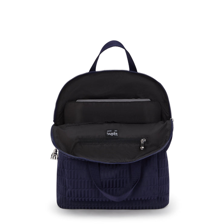 KIPLING Medium backpack (with laptop compartment) Female Night Tile Jq Kazuki I3507-9HZ