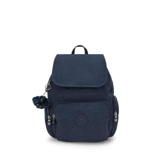 KIPLING-City Zip S-Small Backpack with Adjustable Straps-Blue Bleu 2-I3523-96V