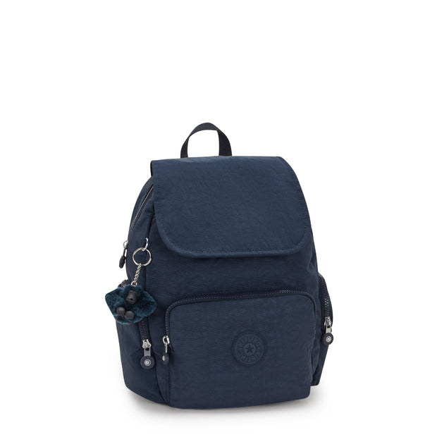 KIPLING-City Zip S-Small Backpack with Adjustable Straps-Blue Bleu 2-I3523-96V