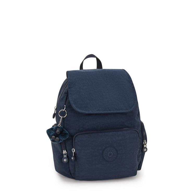 KIPLING-City Zip S-Small Backpack with Adjustable Straps-Blue Bleu 2-I3523-96V