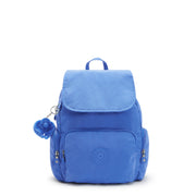 KIPLING-City Zip S-Small Backpack with Adjustable Straps-Havana Blue-I3523-JC7