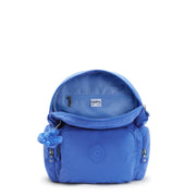 KIPLING-City Zip S-Small Backpack with Adjustable Straps-Havana Blue-I3523-JC7
