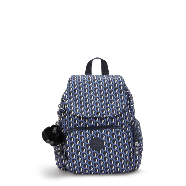 KIPLING Small backpack Female 3D K Blue City Zip Mini I3735-4JS ...