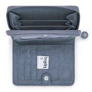 KIPLING Medium Wallet Female Blue Stone Money Love I3738-6FB