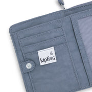 KIPLING Medium Wallet Female Blue Stone Money Love I3738-6FB