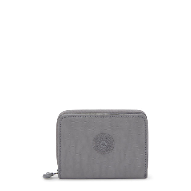 KIPLING Medium Wallet Female Inviting Grey Money Love I3738-8DH