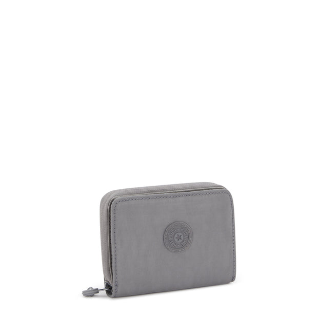 KIPLING Medium Wallet Female Inviting Grey Money Love I3738-8DH