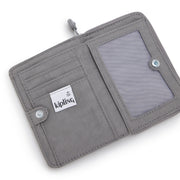 KIPLING Medium Wallet Female Inviting Grey Money Love I3738-8DH