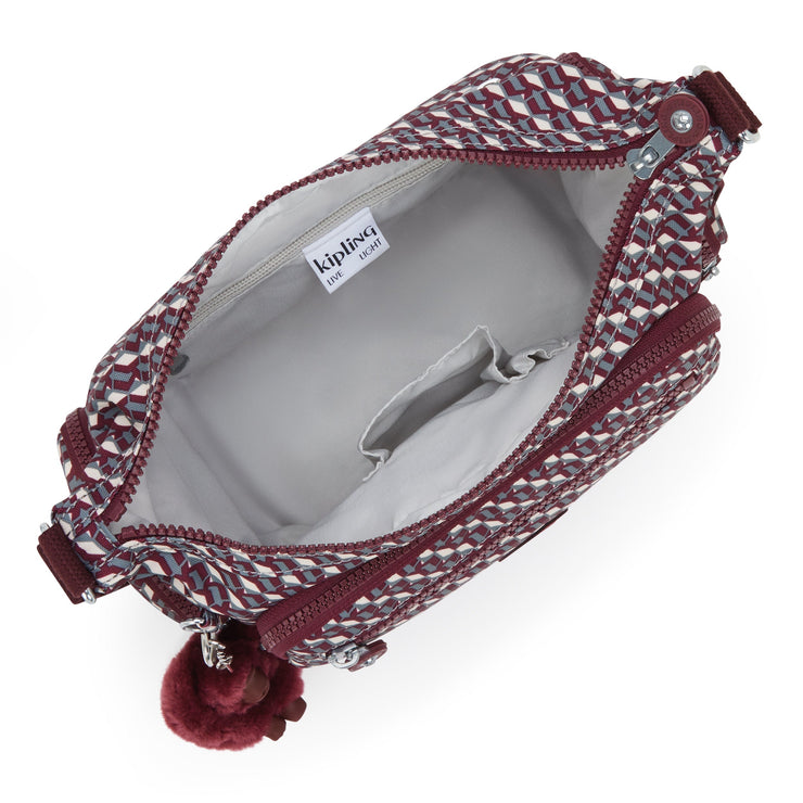 KIPLING Medium crossbody Female 3Dk Wine Gabbie S I3759-1PB