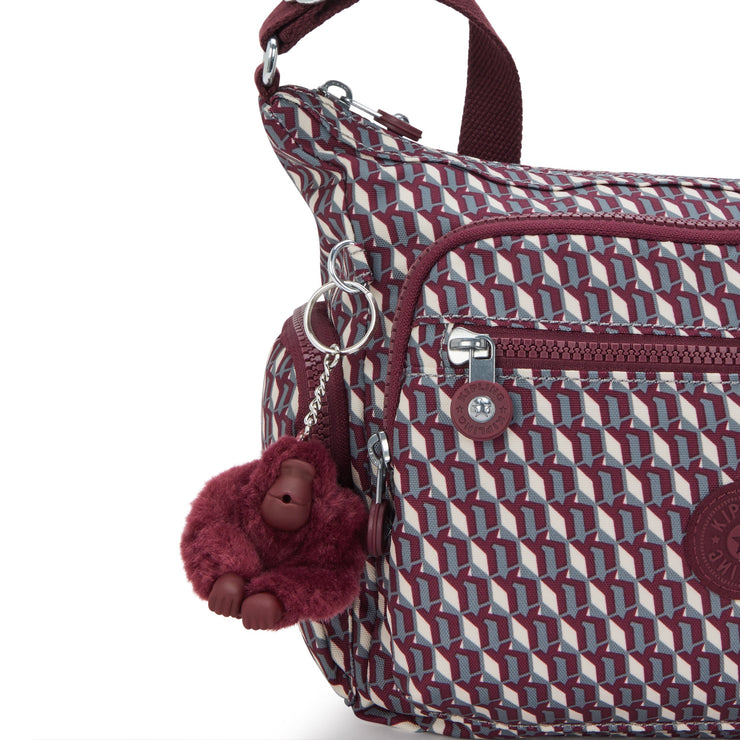 KIPLING Medium crossbody Female 3Dk Wine Gabbie S I3759-1PB