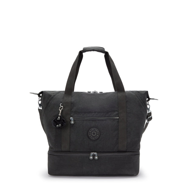 KIPLING Large weekender Female Black Noir Art M Weekender I3869-P39