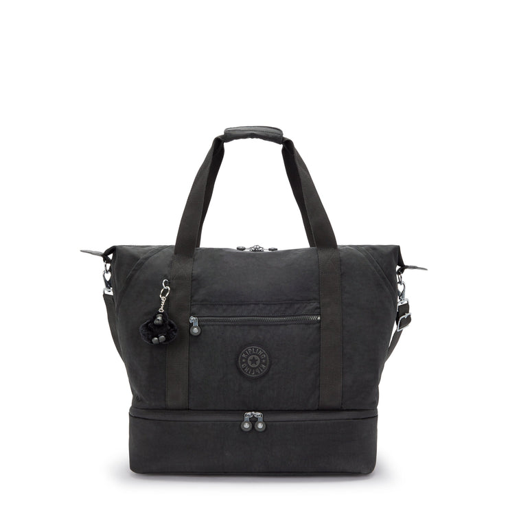 KIPLING Large weekender Female Black Noir Art M Weekender I3869-P39
