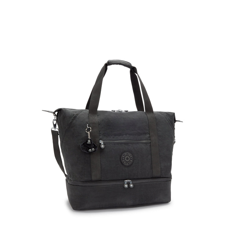 KIPLING Large weekender Female Black Noir Art M Weekender I3869-P39