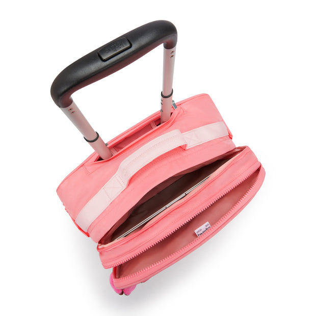 KIPLING Large wheeled bag Female Coral Sea New Storia I4050-24O