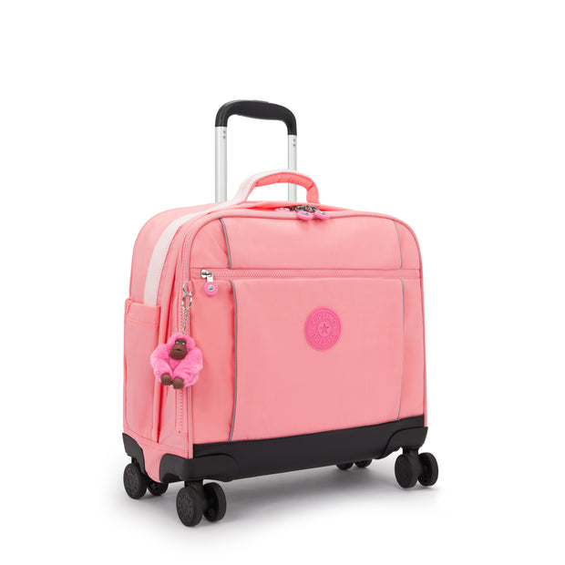 KIPLING Large wheeled bag Female Coral Sea New Storia I4050-24O