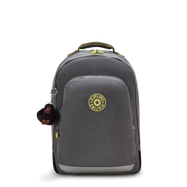 KIPLING Large backpack (with laptop compartment) Unisex Back to Grey Class Room I4053-1DX