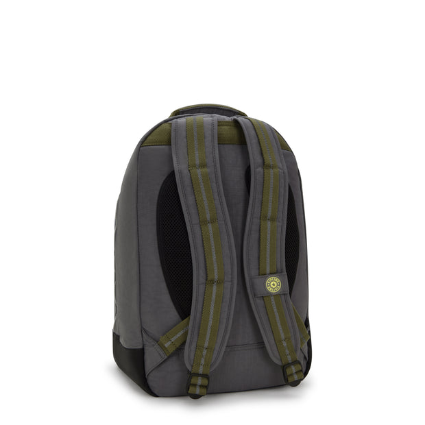 KIPLING Large backpack (with laptop compartment) Unisex Back to Grey Class Room I4053-1DX