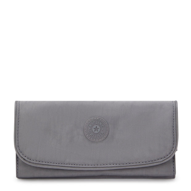 KIPLING Large wallet Female Inviting Grey Money Land I4191-8DH