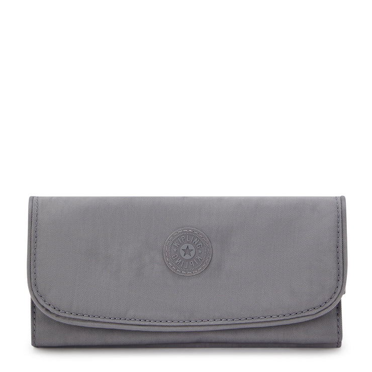 KIPLING Large wallet Female Inviting Grey Money Land I4191-8DH