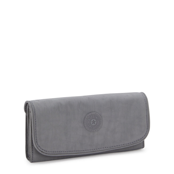 KIPLING Large wallet Female Inviting Grey Money Land I4191-8DH