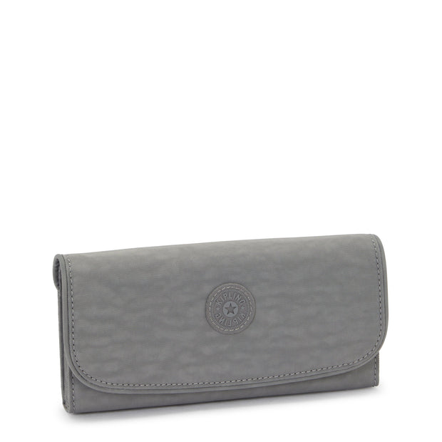 KIPLING Large wallet Female Inviting Grey Money Land I4191-8DH