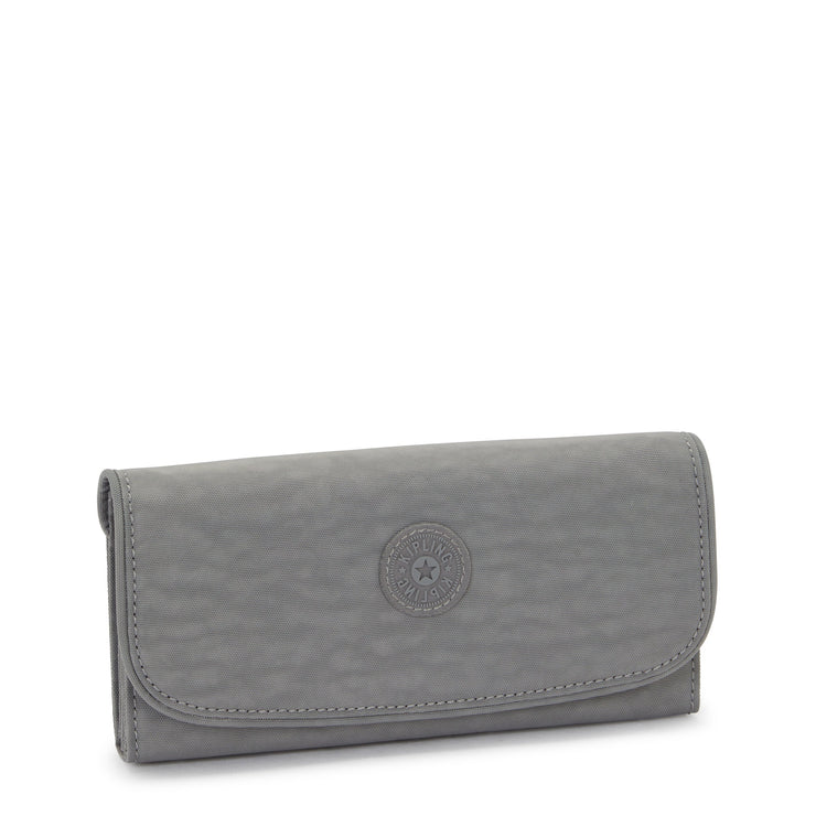 KIPLING Large wallet Female Inviting Grey Money Land I4191-8DH