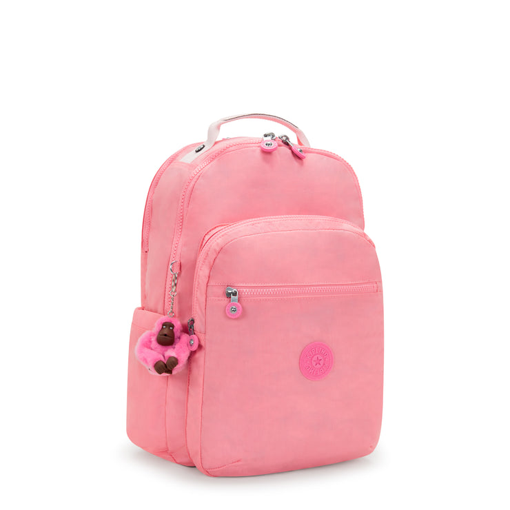 KIPLING Large backpack (with laptop compartment) Female Coral Sea Seoul Lap I4275-24O