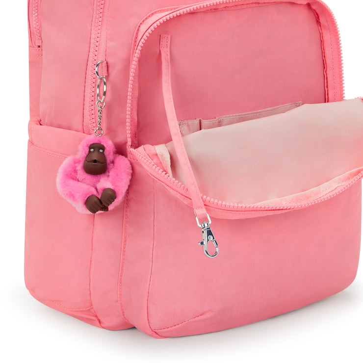 KIPLING Large backpack (with laptop compartment) Female Coral Sea Seoul Lap I4275-24O