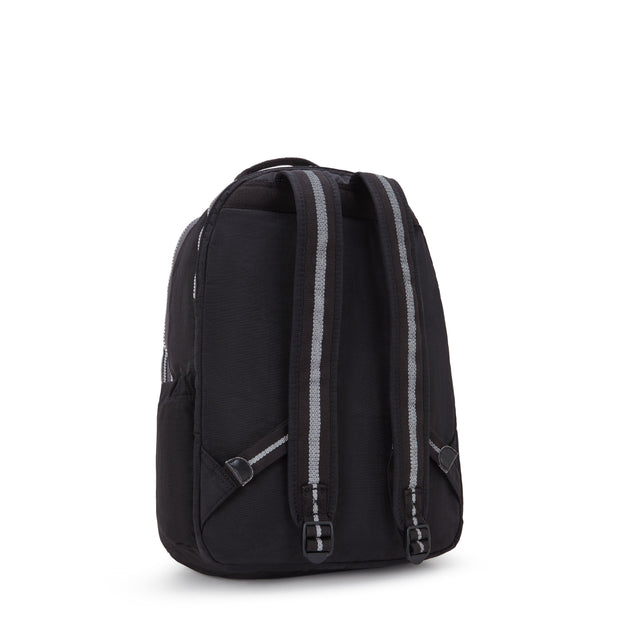 KIPLING Large backpack (with laptop compartment) Unisex Space Black Bl Seoul Lap I4275-2GX