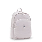 KIPLING-Delia M-Large backpack-Gleam Silver-I4346-K6G