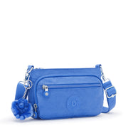 KIPLING-Milos Up-Small shoulderbag (with removable strap)-Havana Blue-I4378-JC7