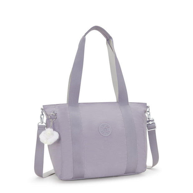 KIPLING-Asseni S-Small tote (with removable shoulderstrap)-Tender Grey-I4400-1FB