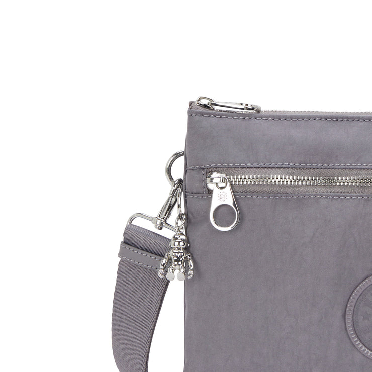 KIPLING Medium crossbody (with removable shoulderstrap) Female Grey Spice Riri L Zip I4507-4GV